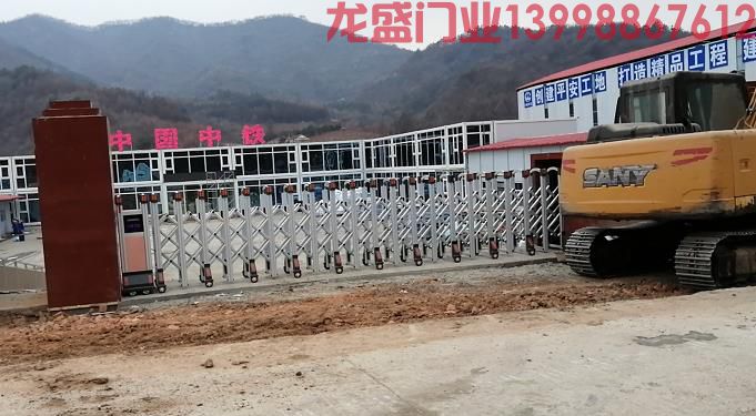 沈陽加厚鋁合金伸縮門