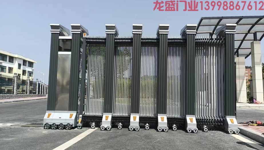 加高伸縮門2米伸縮門定制